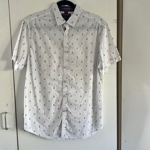 Denim & Flower Men’s Shortsleeved Anchor Shirt